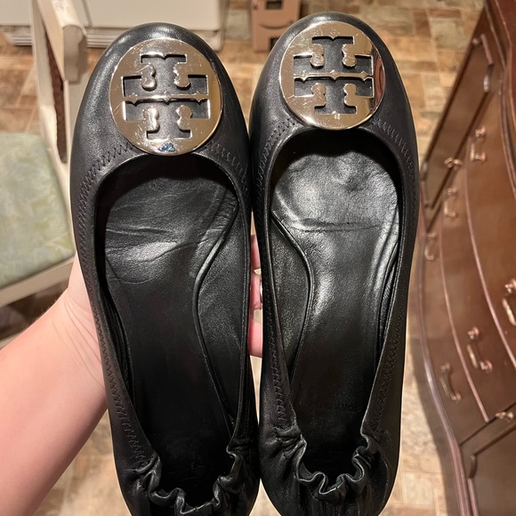 Tory Burch Classic Reva Flat Black - Picture 6 of 6
